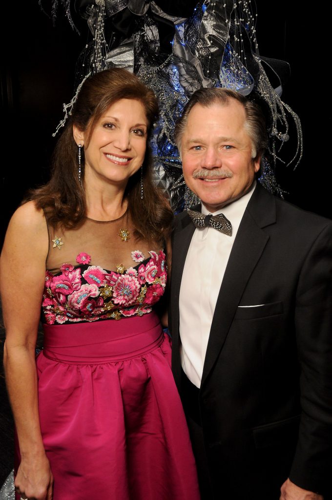 Kimberly and David Dominy at the Trees of Hope Eclipse Ball 2017 at the Royal Sonesta Hotel Friday Dec. 01,2017. (Dave Rossman Photo)