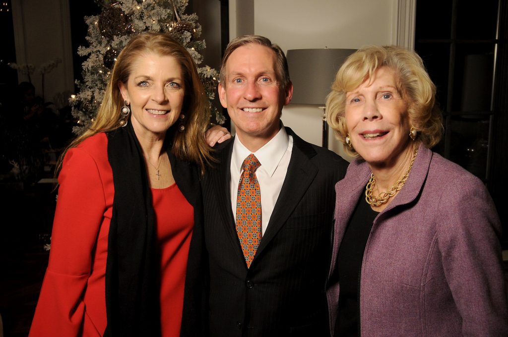 at the M.D. Anderson Santa's Elves party Thursday Dec. 07,2017. (Dave Rossman Photo)