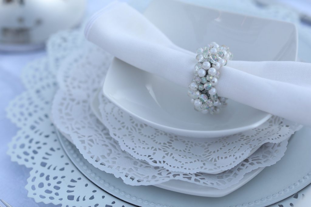Le Dîner en Blanc - Houston 2017 table decor