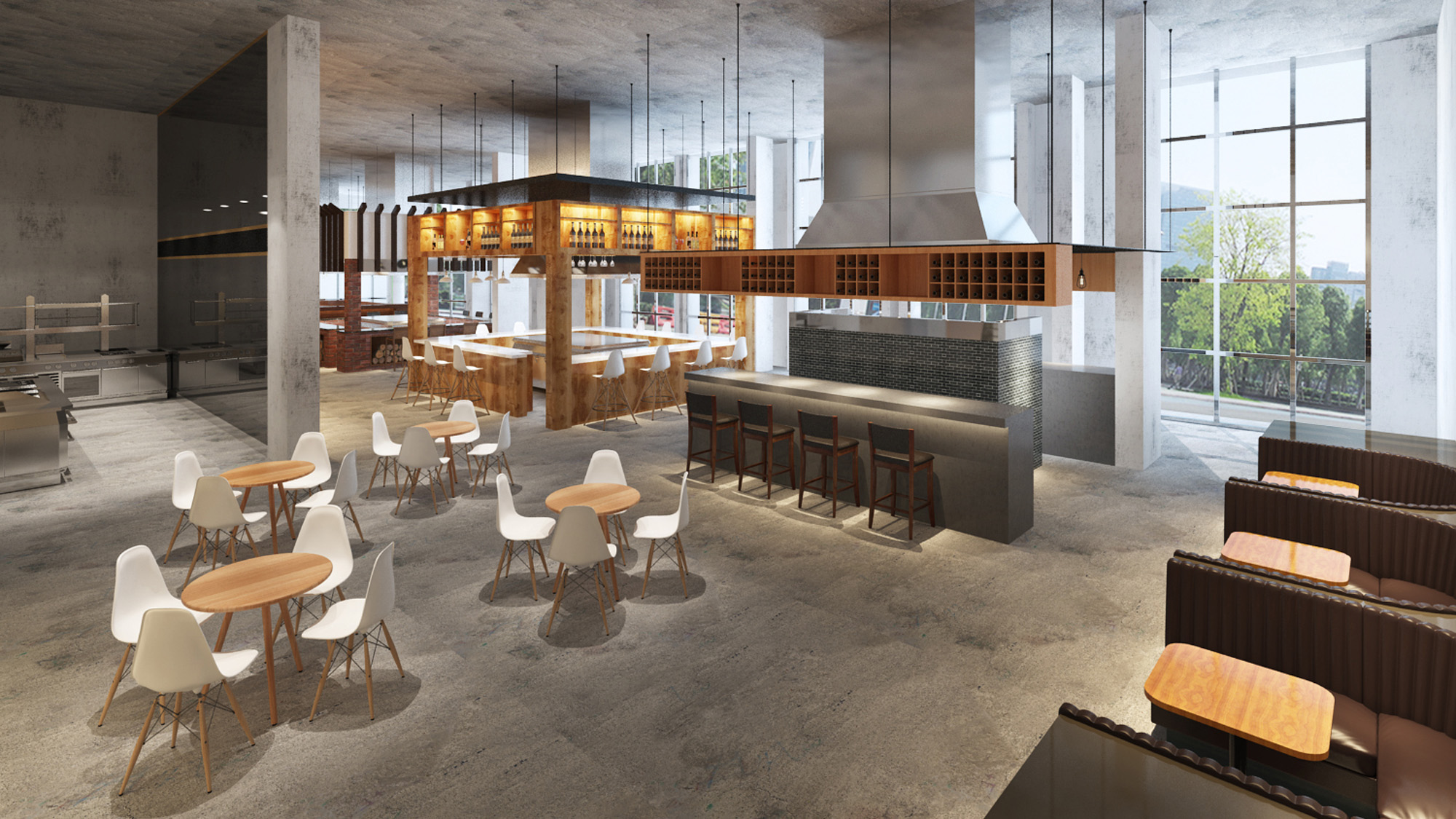 Interior in loft style: for the brave and the daring Interior in loft style: for the brave and the daring