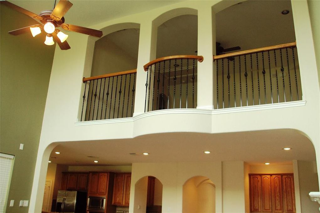 The top level looks out breezily over the second. 

12207 Mossy Trail