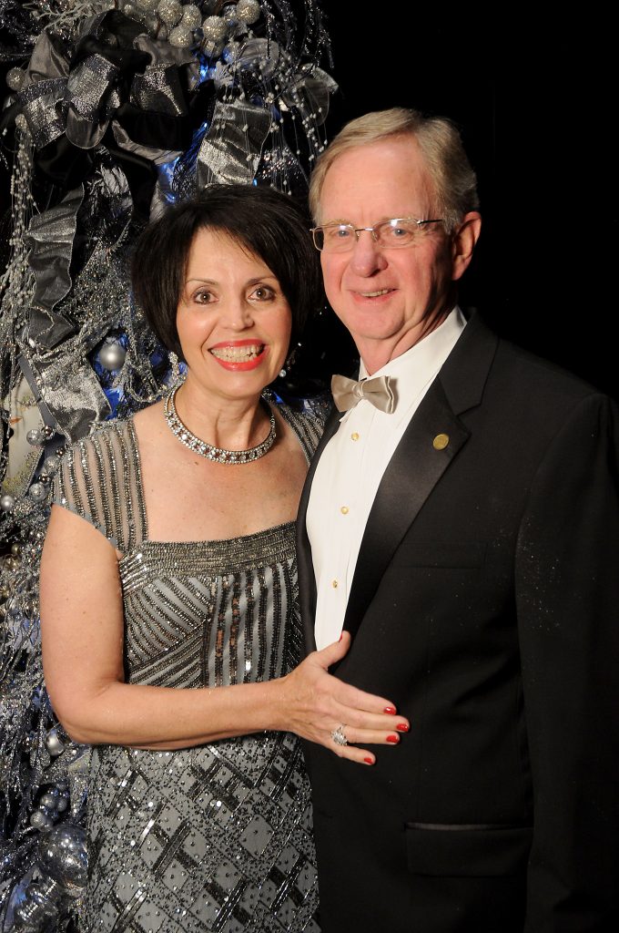 Elisabeth and Hank Rush at the Trees of Hope Eclipse Ball 2017 at the Royal Sonesta Hotel Friday Dec. 01,2017. (Dave Rossman Photo)