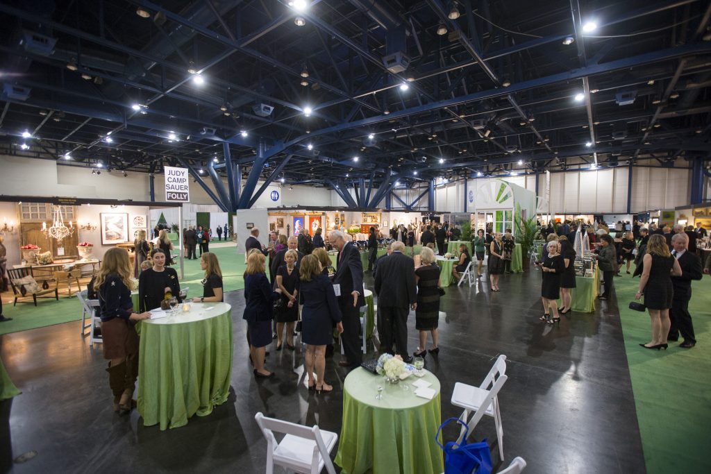 Theta Design Weekend preview party at the George R. Brown