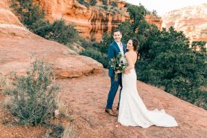 Heather Rogers & Ben Nichols wedding in Sedona, AZ (Photo by Vienna Glenn Photography)