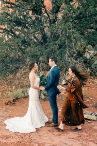 Heather Rogers & Ben Nichols wedding in Sedona, AZ (Photo by Vienna Glenn Photography)