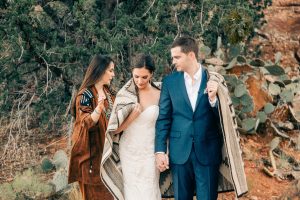 Heather Rogers & Ben Nichols wedding in Sedona, AZ (Photo by Vienna Glenn Photography)