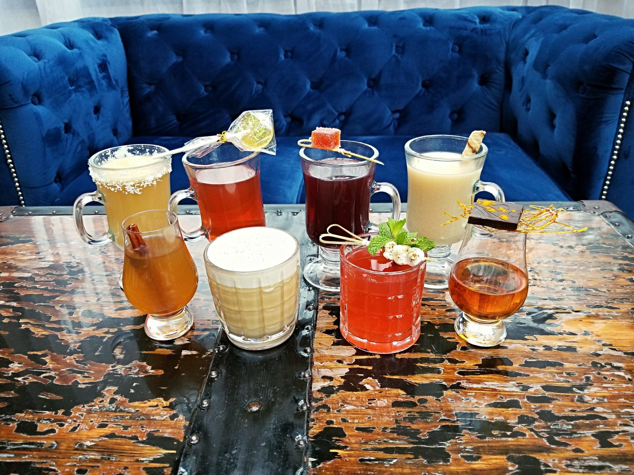 Wooster's Garden has concocted eight versions of the classic hot toddy. 