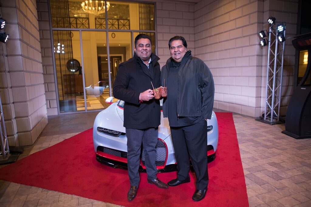 Mayur Shree and his father Pran Shree