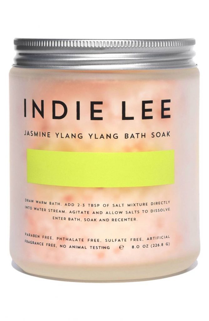 Indie Lee Jasmin Ylang Ylang Bath Soak, $28