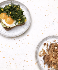 2 Vibrant egg and sweet bread