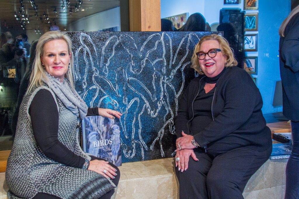 Hunt Slonem Opening and Book Signing at Laura Rathe Fine Art