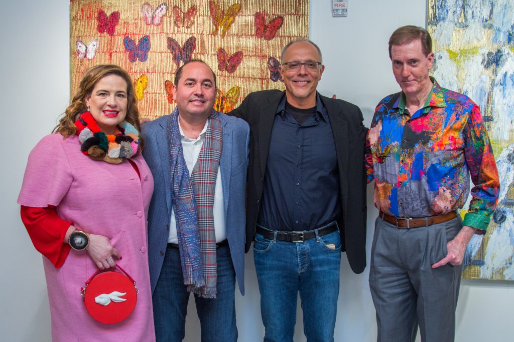 Hunt Slonem Opening and Book Signing at Laura Rathe Fine Art