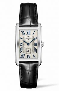 Longines DolceVita Leather Strap Watch, $1,250