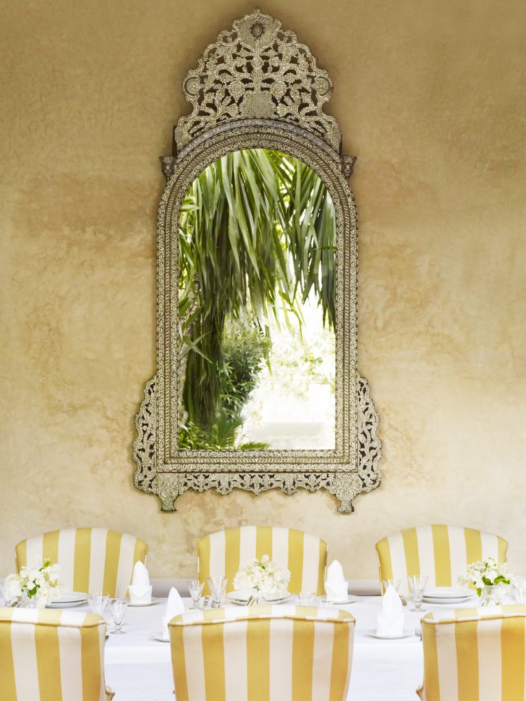 The main dining room 