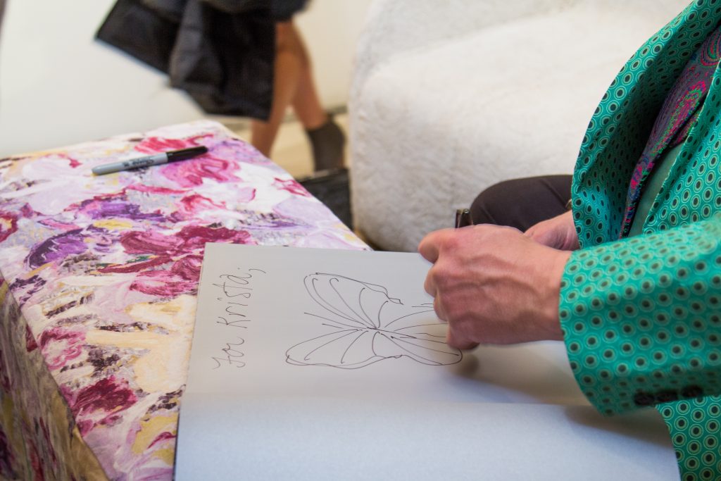 Hunt Slonem Opening and Book Signing at Laura Rathe Fine Art