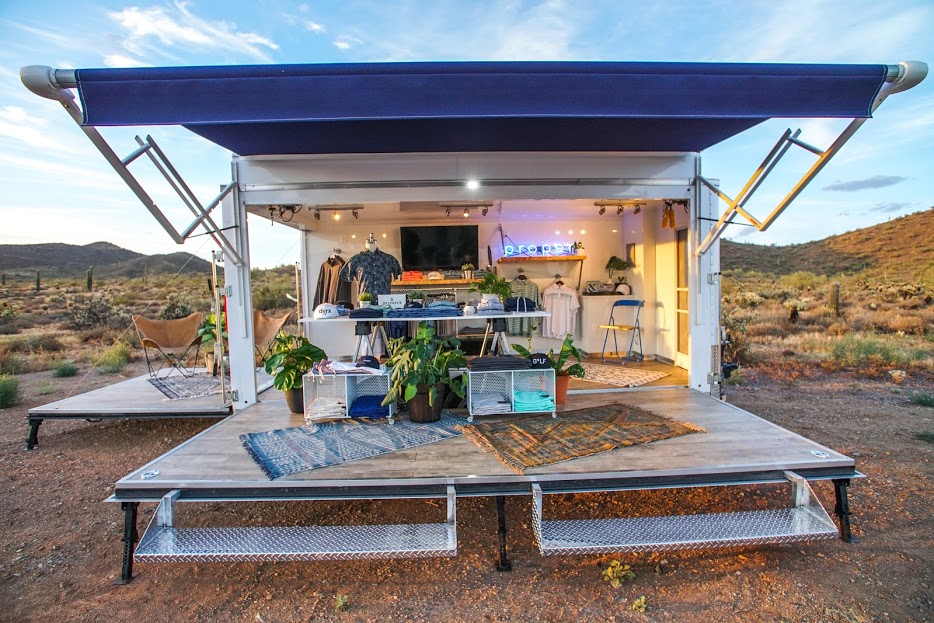 Clint Eastwood stopped by the brand's pop-up shop in California. 