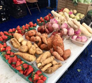 Blue Field Outdoor Market