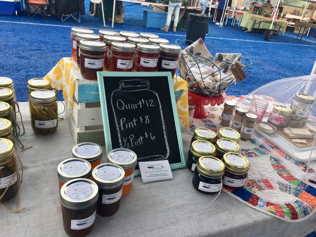 Underhill strives to pick fruit and turn it into jelly on the same day. 