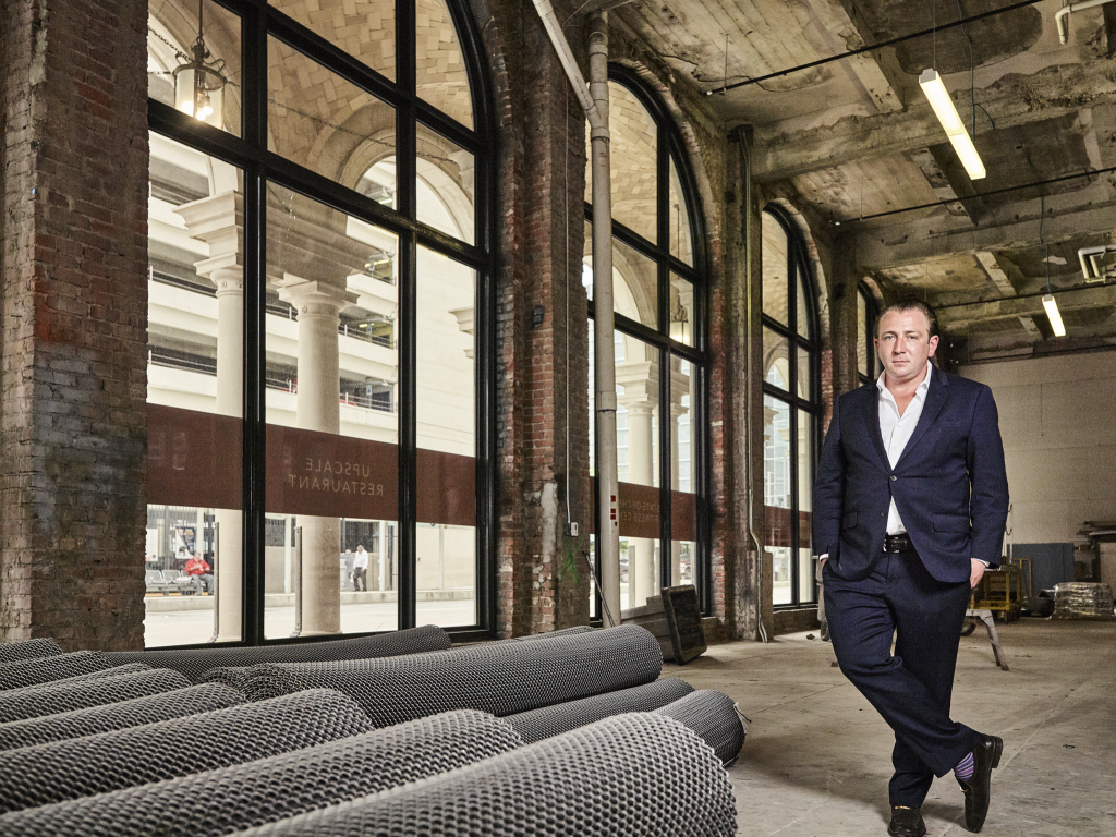 The restaurateur looks forward to the openness and airiness of Benjamin. 