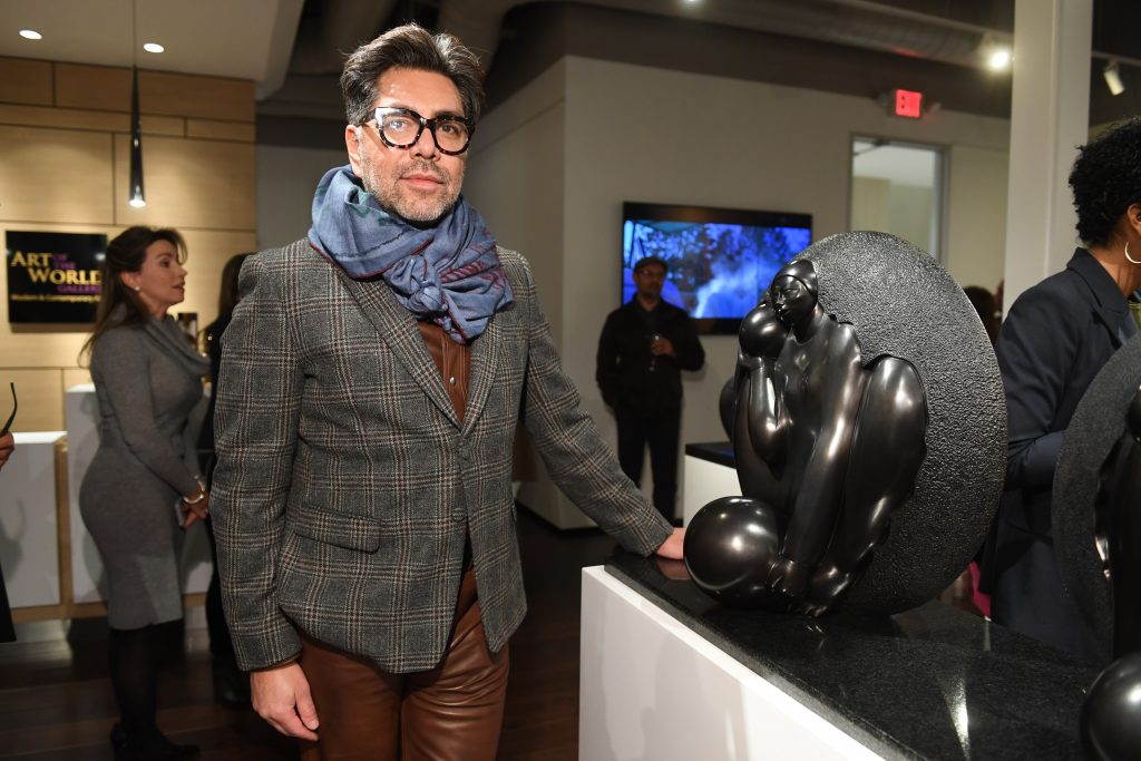 Art of the World Gallery opening for Jorge Jimenez Deredia