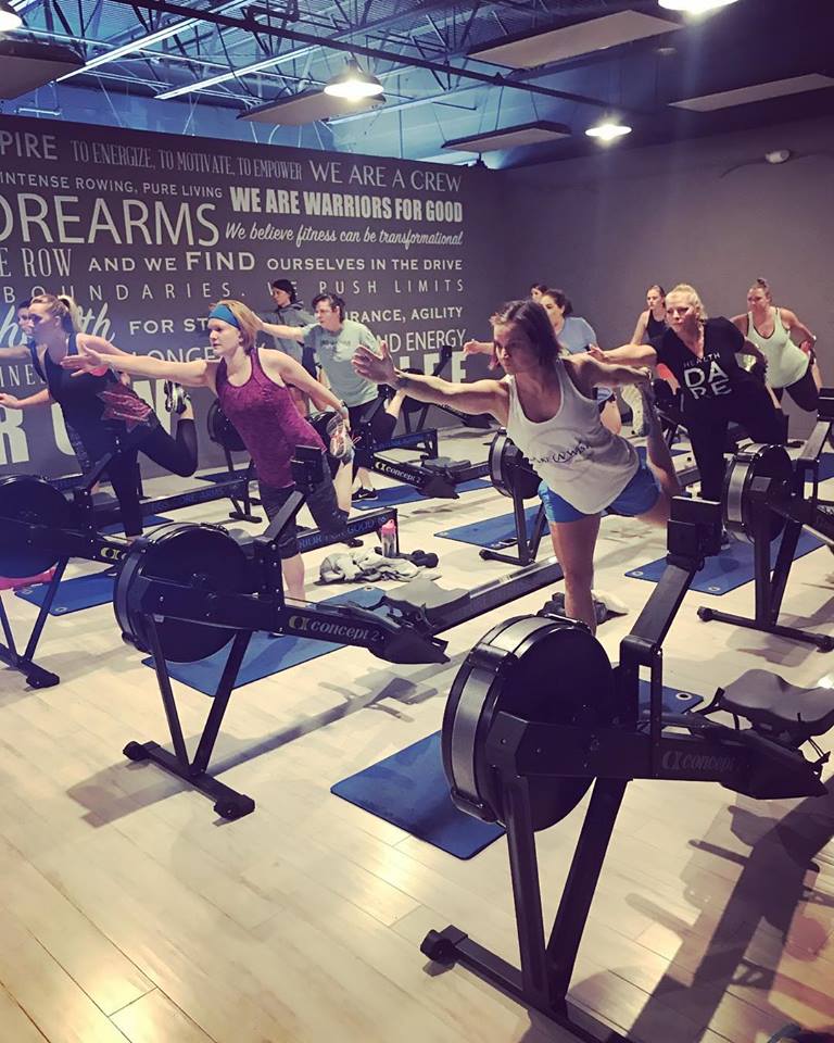 Crew Fitness has re-imagined indoor rowing.