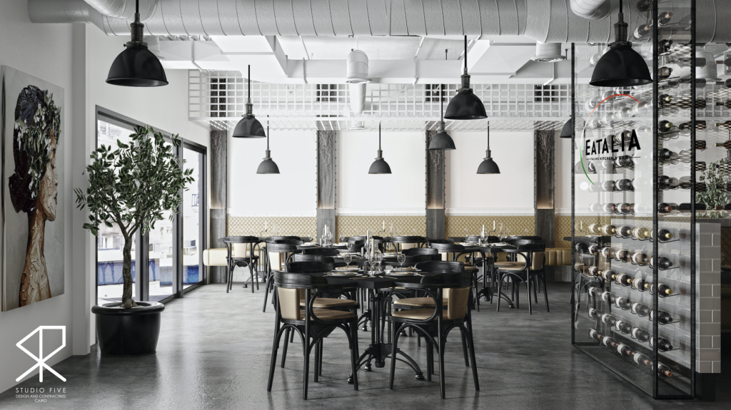 Eatalia is a combination of classic and modern: traditional Italian food in a contemporary setting.