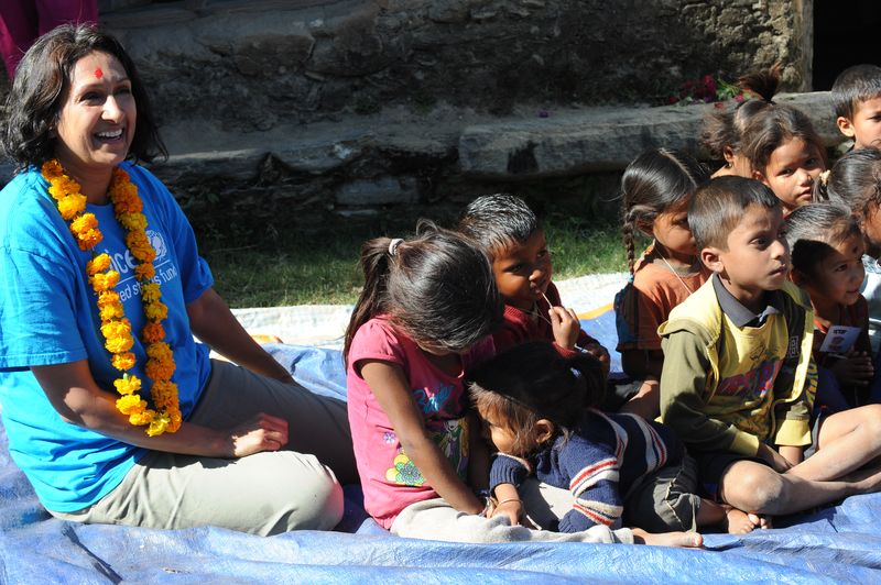 Gowri Sharma in Nepal 