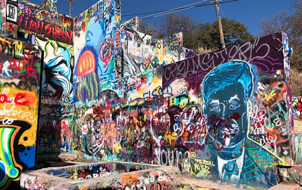 The Graffiti Park will find a new home in East Austin, not far from the Austin-Bergstrom International Airport. 
--@anniekimsullivan