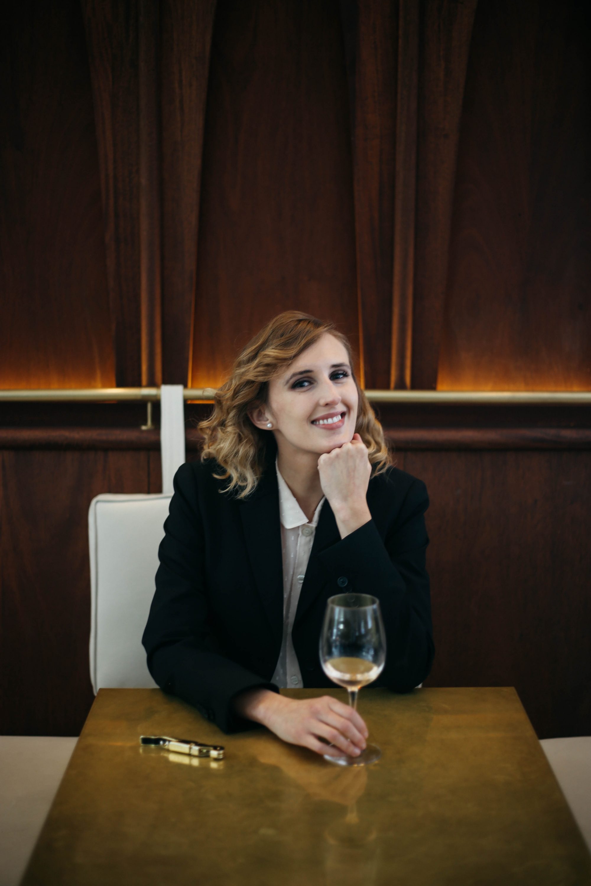 Amber Frye, who hails from Boston, leads the beverage program at Eberly in Austin. (Photo by Julia Keim)