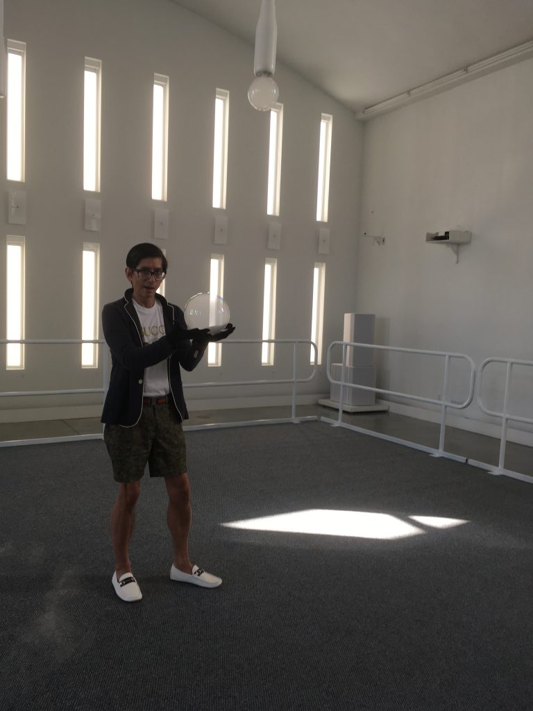 At Art Basel Miami with Billy Fong