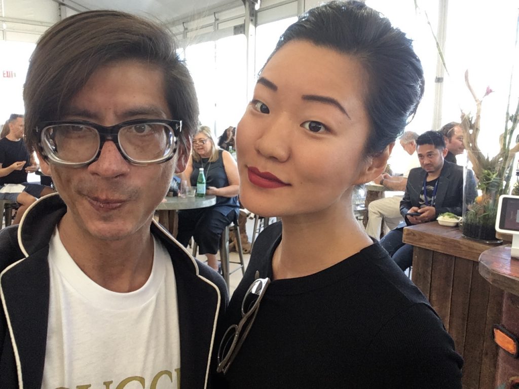 Billy Fong making the scene at last year's Art Basel Miami.