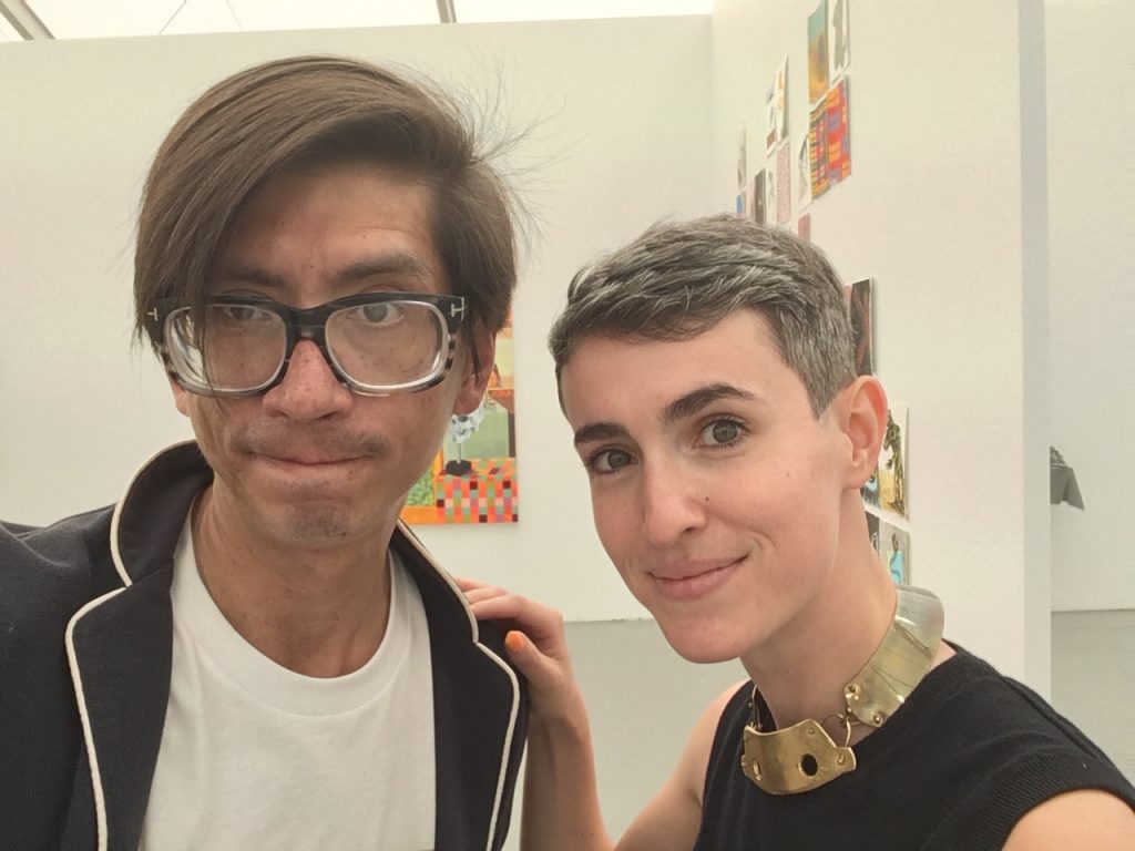 At Art Basel Miami with Billy Fong