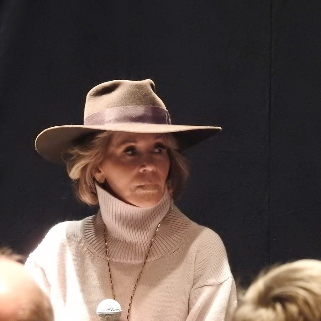 Jane Fonda still exudes star power at Sundance. (Photo by Jane Howze.)