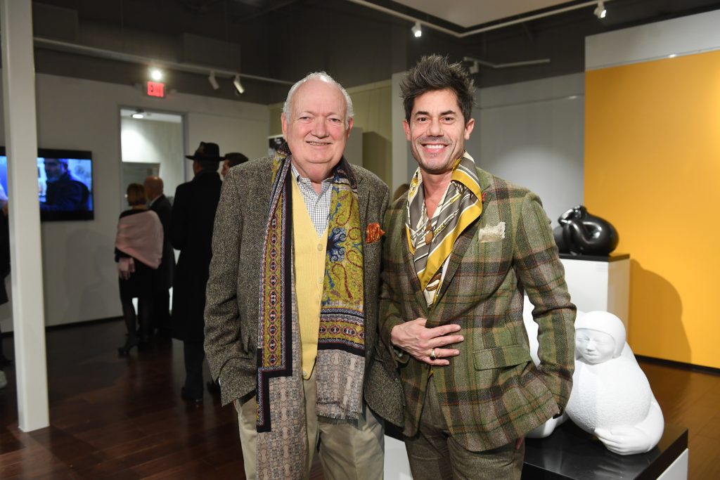 Art of the World Gallery opening for Jorge Jimenez Deredia