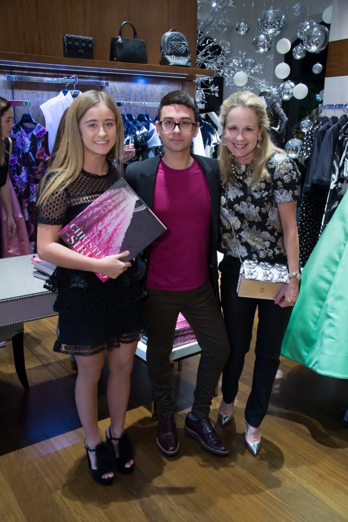 Christian Siriano book signing at Elizabeth Anthony