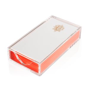 Bell’INVITO Love Monogram Desk Sheet Set, $175