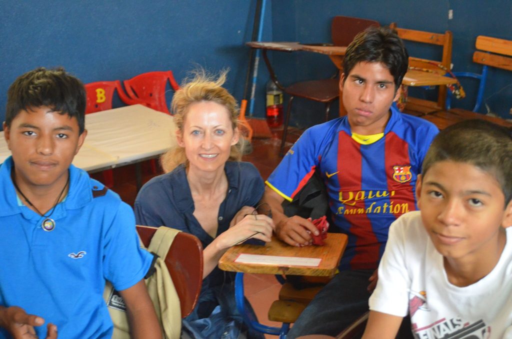 Lynn McBee in Nicaragua 