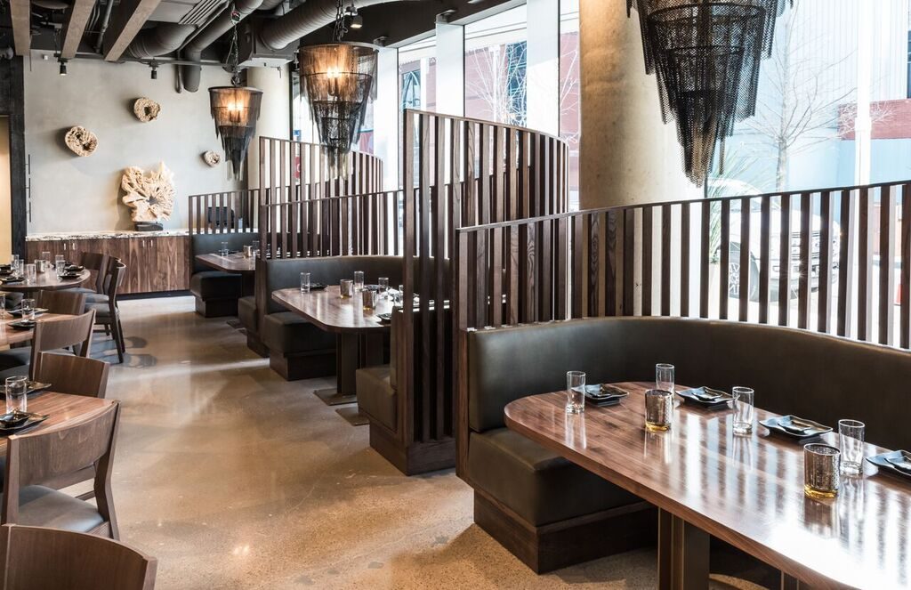 The restaurant was designed by Gensler Dallas. 