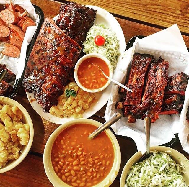 The Salt Lick offers up a special Sunday menu. 