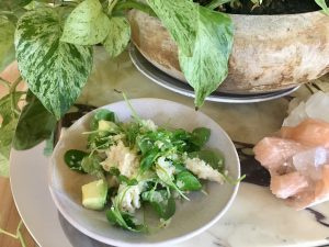 Vibrant cauliflower chicken salad