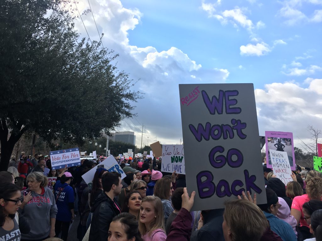 Rose Escobar came to speak about her husband Jose's deportation to El Salvador.