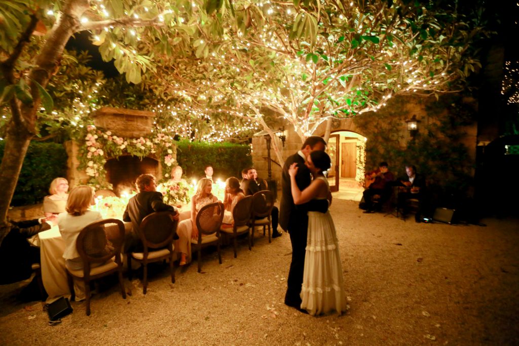 Elizabeth Esfahani/Robert Willey wedding at San Ysidro Ranch (Photo by Kurt Boomer Photography)