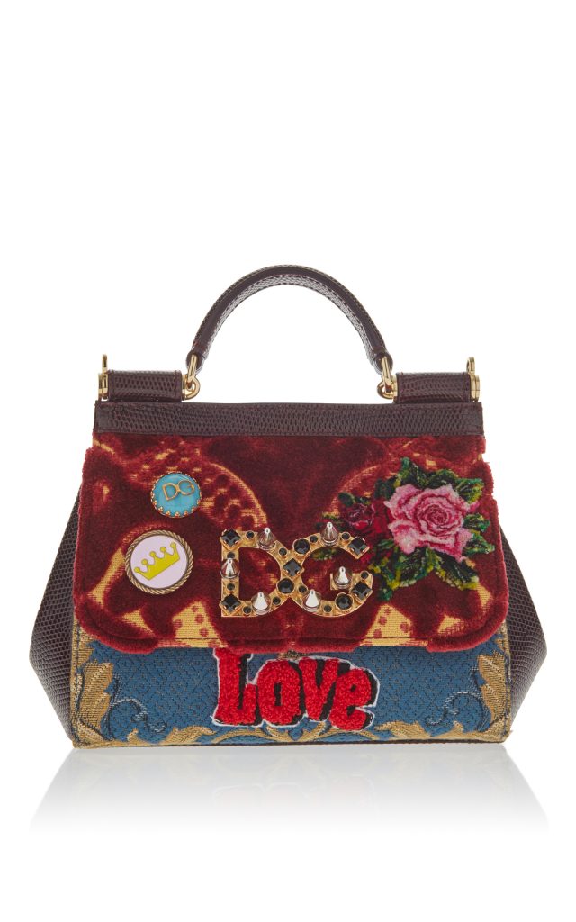 Dolce & Gabbana Tapestry Mini Bag Cross-Body Bag, $3,995