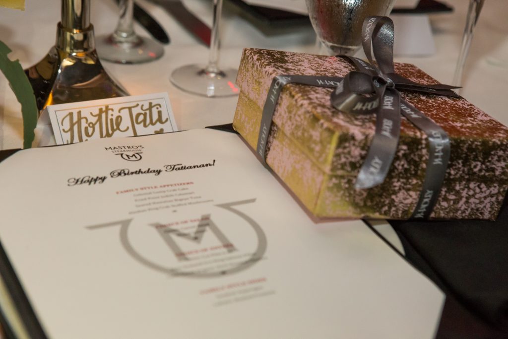 Tatiana Green 50th birthday party at Mastro's