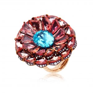 William Noble Arunashi Padaradscha Sapphire ring, price upon request