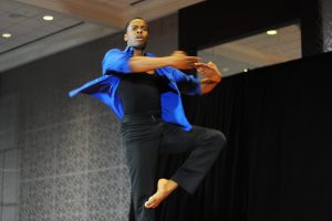 DBDT Encore! dancer Herman Houston III performs a solo to “A Change is Gonna Come” by Dianne Grigsby for the audience