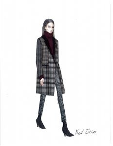 Carlisle FW18 Sketch for New York Fashion Week