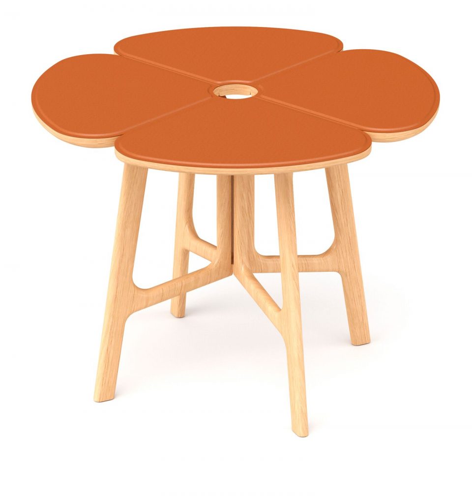 Concertina Table by Raw Edges