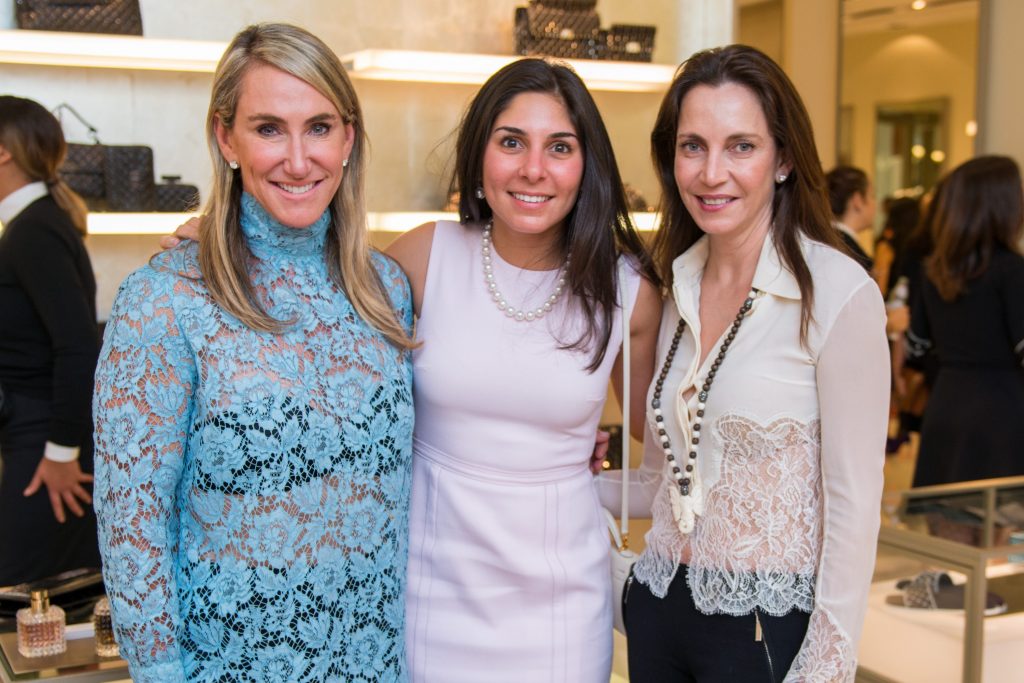 Courtney Lanier Sarofim, Mona Sarofim, and Aliyya Stude