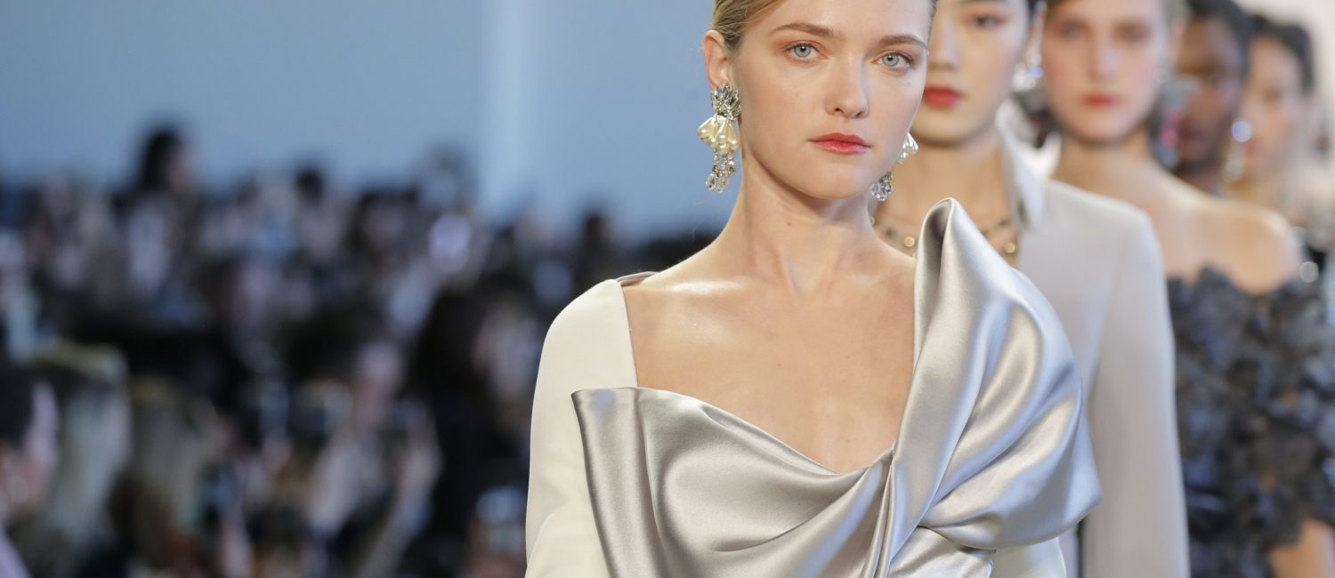 Badgley Mischka fall '18 collection at New York Fashion Week